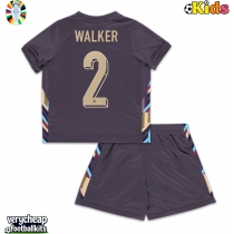 England Kyle Walker #2 Replica Away Minikit Euro 2024 Short Sleeve (+ pants)